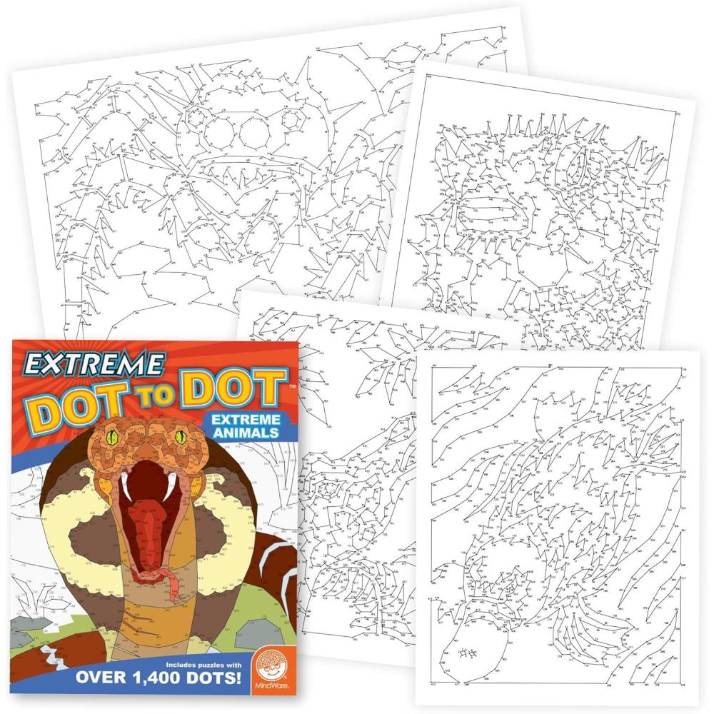 imageMindware Extreme Dot to Dot Extreme Animals