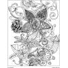 MindWare – Fantastical Flowers Coloring Book – Artistic Patterns – Teaches Creativity and Fosters Imagination