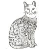 MindWare – Fantastical Styles Animal Coloring Book – 24 Puzzles – Teaches Creativity and Fosters Imagination