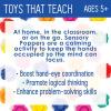 MindWare Sensory Genius Imagination Poppers — Fun Fidget Toys for Kids, Teens & Adults Ages 5 and Up