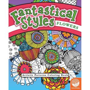 MindWare – Fantastical Flowers Coloring Book – Artistic Patterns – Teaches Creativity and Fosters Imagination