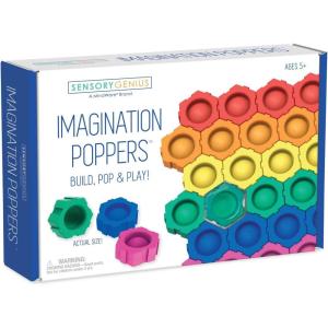 MindWare Sensory Genius Imagination Poppers — Fun Fidget Toys for Kids, Teens & Adults Ages 5 and Up