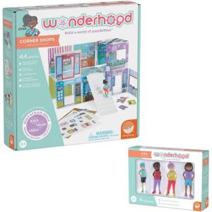 MindWare WONDERHOOD kit: Corner Shops and Character Figures