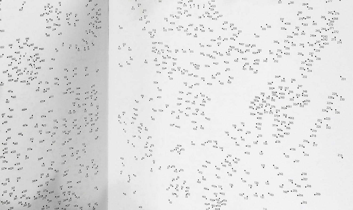 imageMindWare Extreme Dot to Dot Coloring Sports ConnectTheDots Puzzle Book for Kids and Adults Ages 8 and Up