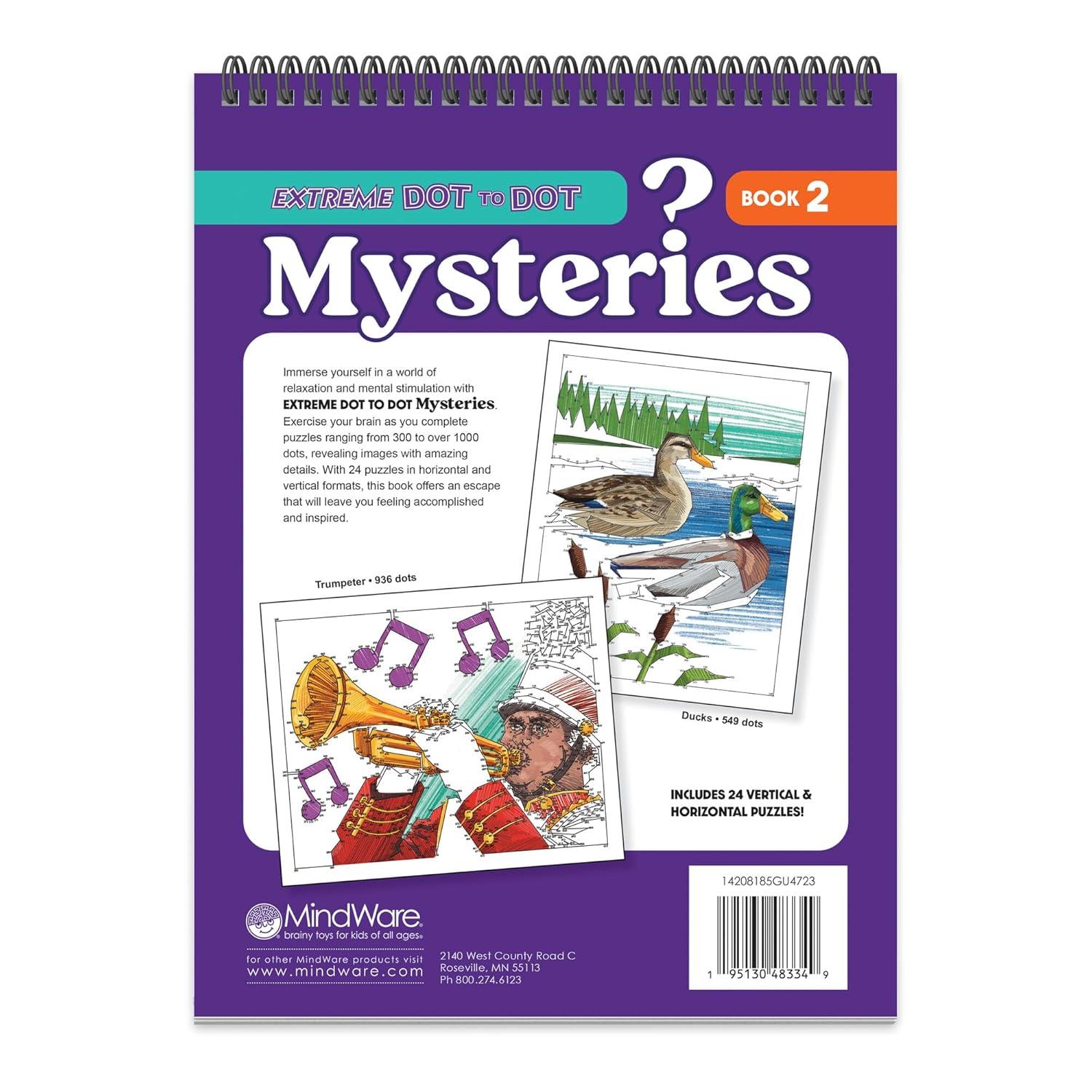 imageMindWare Extreme Dot to Dot Mysteries Book 2