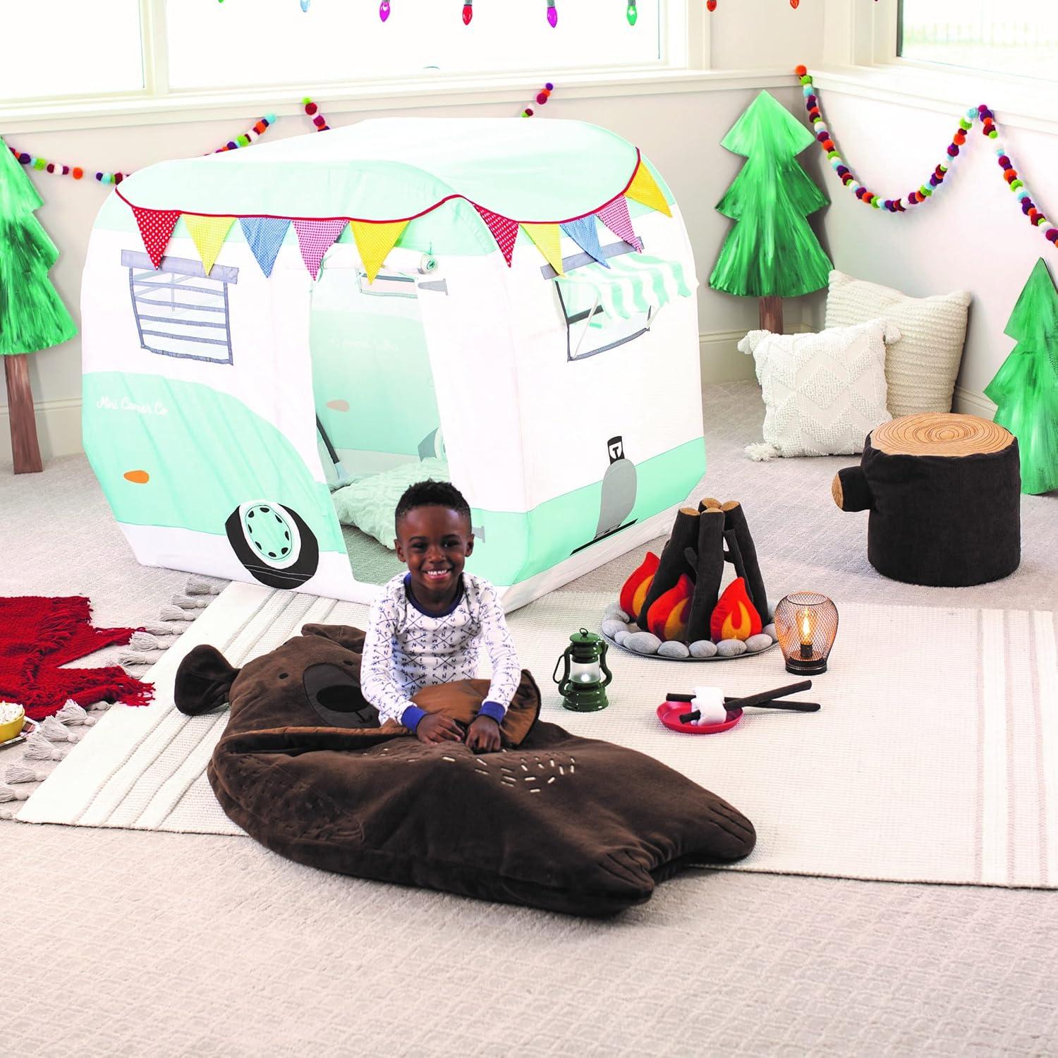 imageOh So Fun Bear Sleeping Bag Kids Sleeping Bags for Ages 3 ampamp Up