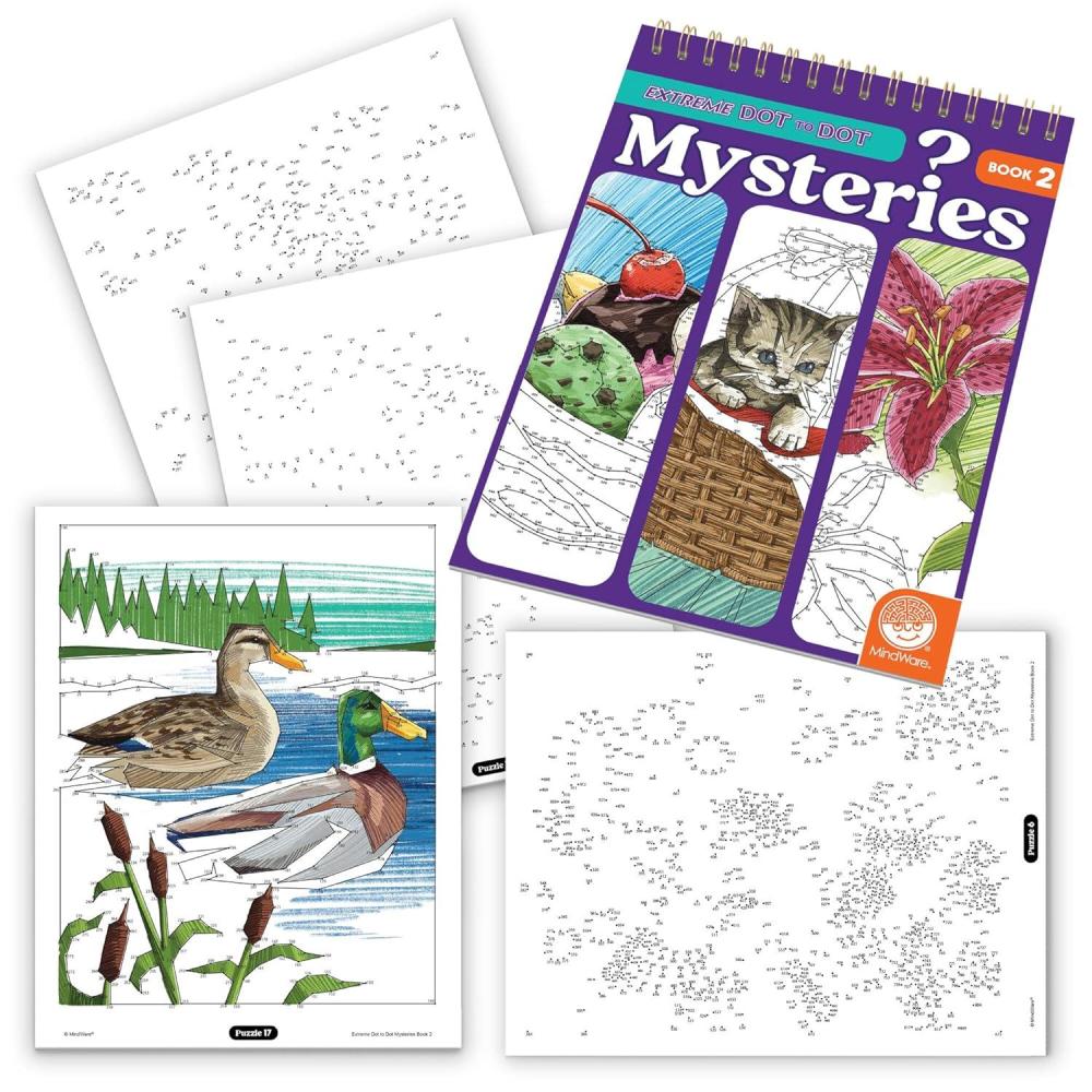 imageMindWare Extreme Dot to Dot Mysteries Book 2