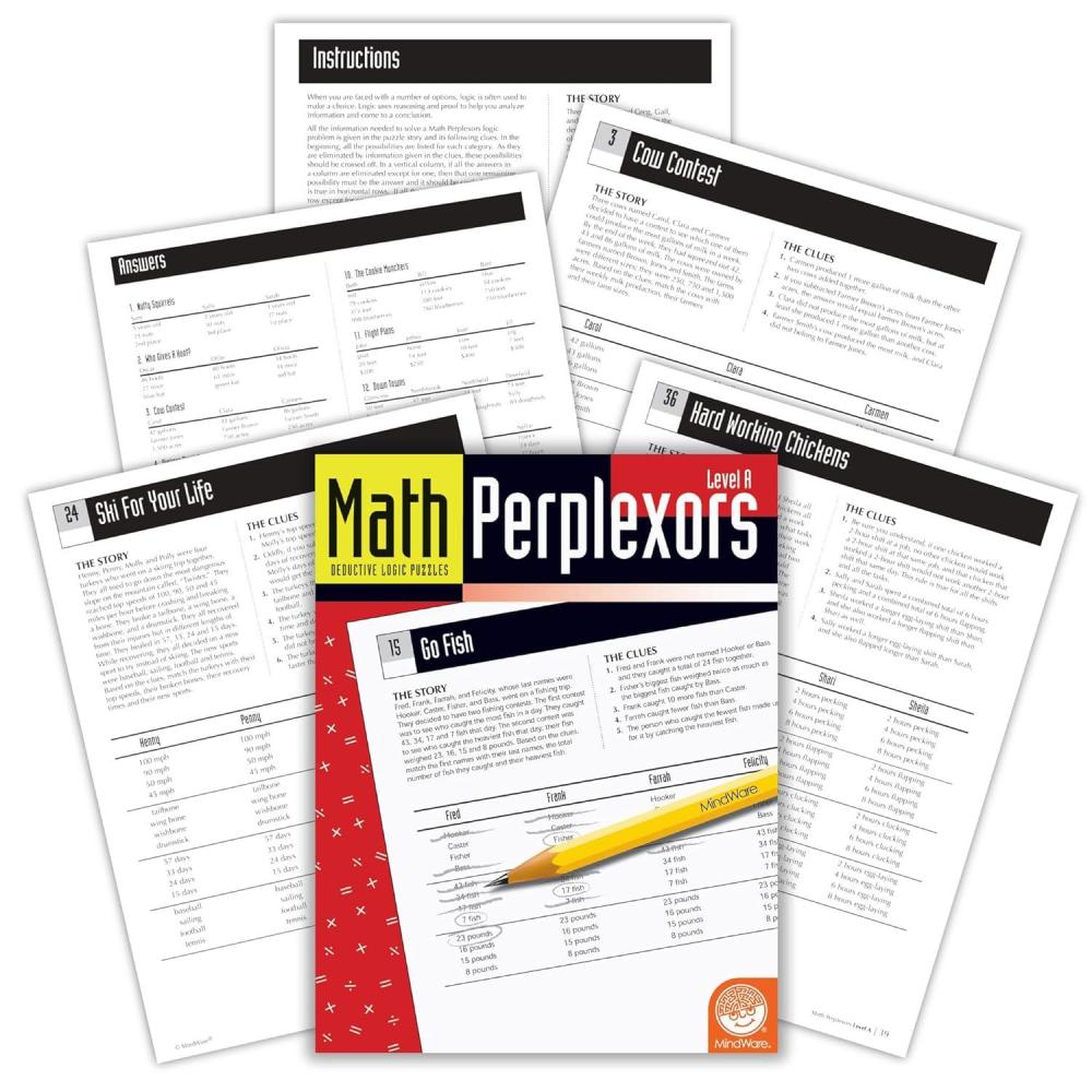 imageMindWare Math Perplexors Level A