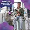 MindWare Air Hit Drum Kit with Bluetooth Air Drumsticks – Ages 4 and Up