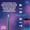 MindWare Air Hit Drum Kit with Bluetooth Air Drumsticks – Ages 4 and Up