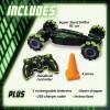 MindWare Hyper Stunt Drifter Remote Control Car – 360° Rotating 4WD RC Car for 8 Year Olds and Up