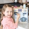 MindWare Oh So Fun! Rise & Shine Coffee Café and Kids Tea Set for 3 Year Olds and Up