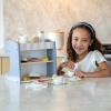 MindWare Oh So Fun! Rise & Shine Coffee Café and Kids Tea Set for 3 Year Olds and Up