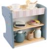MindWare Oh So Fun! Rise & Shine Coffee Café and Kids Tea Set for 3 Year Olds and Up