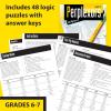 MindWare Perplexors Level C – Critical Thinking and Logic Puzzle Workbook for Grades 6 to 7