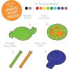 MindWare Q-BA-Maze 2.0 Super Race Set, STEM Marble Run Building Kit with Turbo Launcher and Racing Tracks, Creative Engineering Toy for Kids Ages 6+, Logic and Construction Gift
