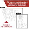 MindWare World of Dots Dogs – Connect-The-Dots Puzzle Coloring Book for Kids and Adults, 32 Dog-Themed Designs, Ages 8 and Up