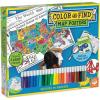 MindWare Color and Find Map Posters: The World and The United States of America – Large Coloring Posters for Kids Ages 6 & Up – Teach Geography, Landmarks and Cultures Around The World