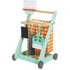 MindWare Oh So Fun! Cleaning Cart – Kids Cleaning Set Includes Kid Size Broom & Other Cleaning Toys for Kids 3 & Up