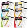 MindWare Perplexors Puzzle Collection Set – 6 Logic Puzzle Books for Grades 3-12