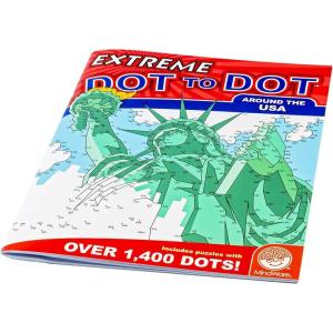 Extreme Dot to Dot Around The USA Puzzle