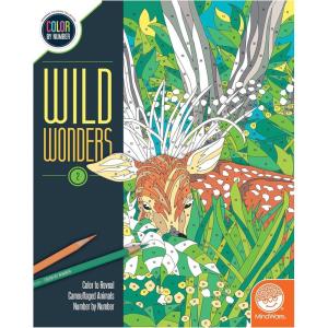 MindWare Color by Number Wild Wonders (Book 2)