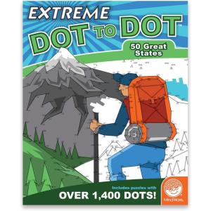 MindWare Extreme Dot to Dot: 50 Great States – Ages 8 & up