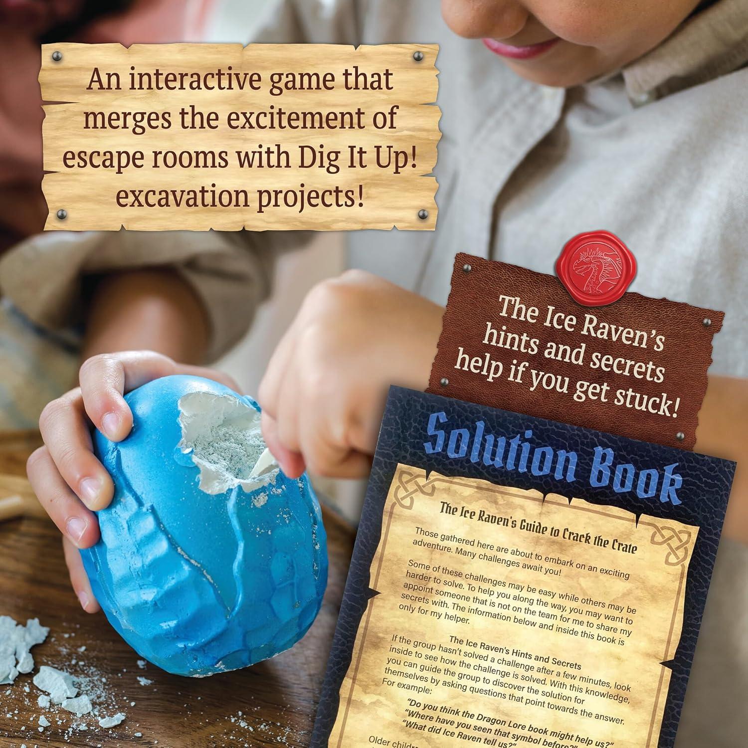 imageMindWare Dig It Up Crack The Crate Board Game for 1 or More Players Bring The Thrill of Escape Rooms Home for Adults ampamp Kids 8 ampamp Up