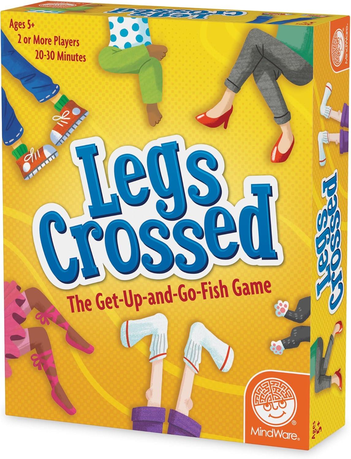 imageMindWare Legs Crossed The Silly GetUp ampamp GoFish Card Game for Kids ampamp Adults