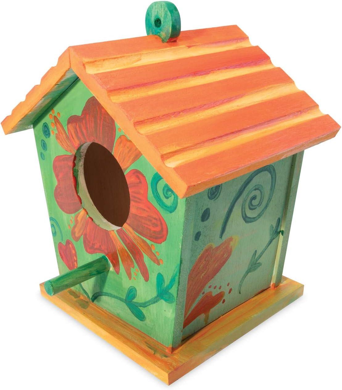 imageMindWare Make Your Own Birdhouse Kit Wood Art Kit for Kids Includes PreCut Wood Pieces and Art Supplies to Assemble and Paint Your Own Bird House Ages 5 and Up