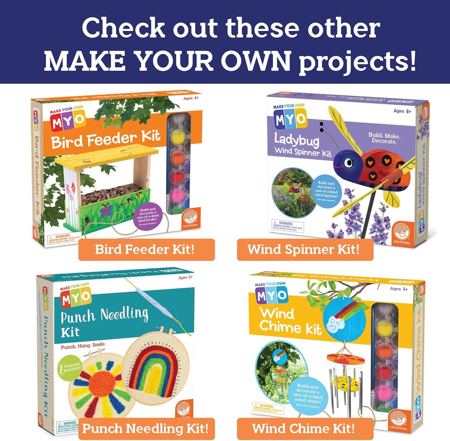 imageMindWare Make Your Own Potholder Weaving Loom Kit Ages 8 and Up