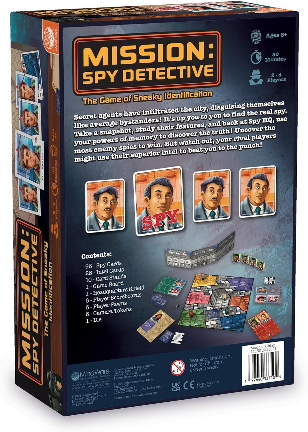 imageMindWare Mission Spy Detective Family Board Game Spy Game for 8 Year Olds and Up