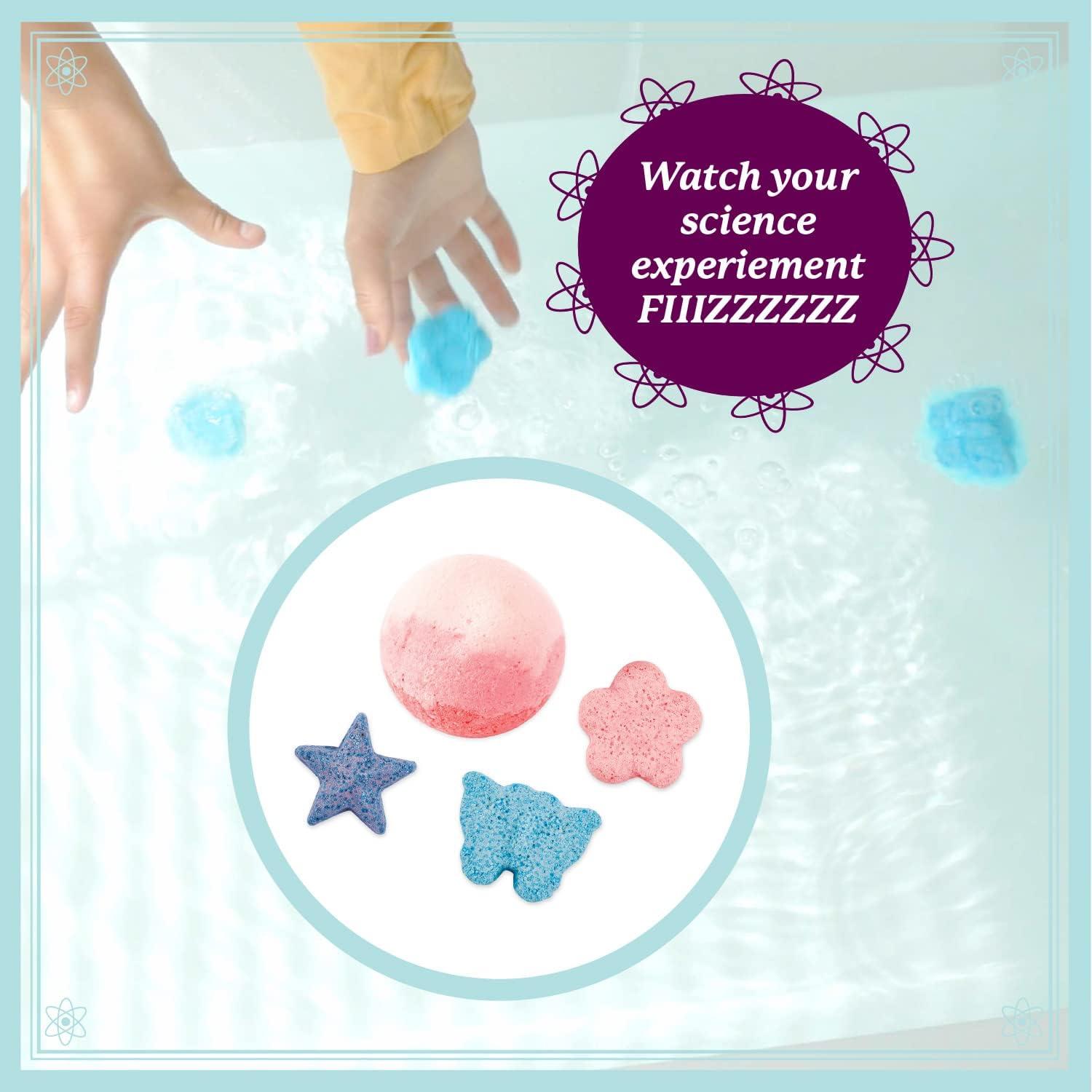imageMindWare Science Academy Bath Bomb lab A 20pc DIY Experiment kit for Boys ampamp Girls Make 4 Bath Bomb Experiments Great Gift for Children ampamp Teenagers