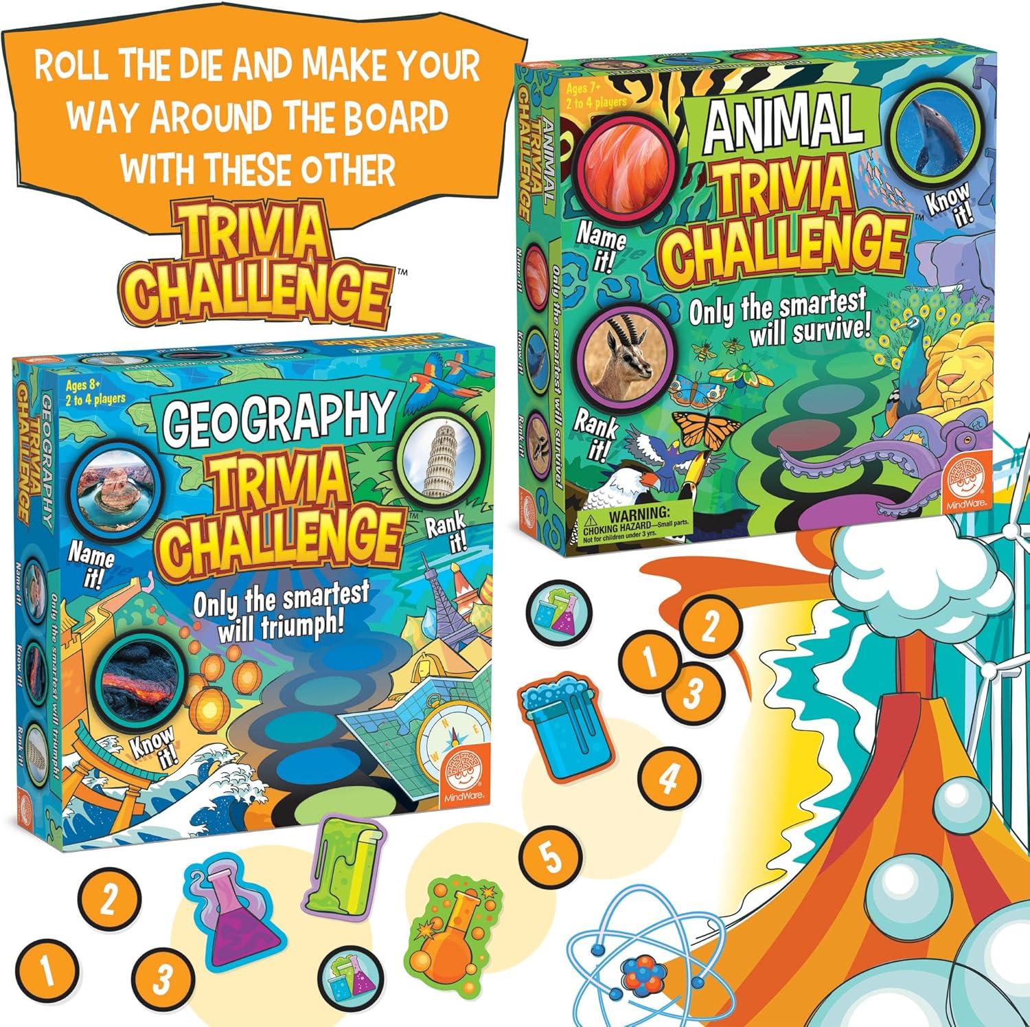 imageMindWare Science Trivia Challenge Game Educational ampamp Fun Game for Families ampamp Kids Ages 7 ampamp Up