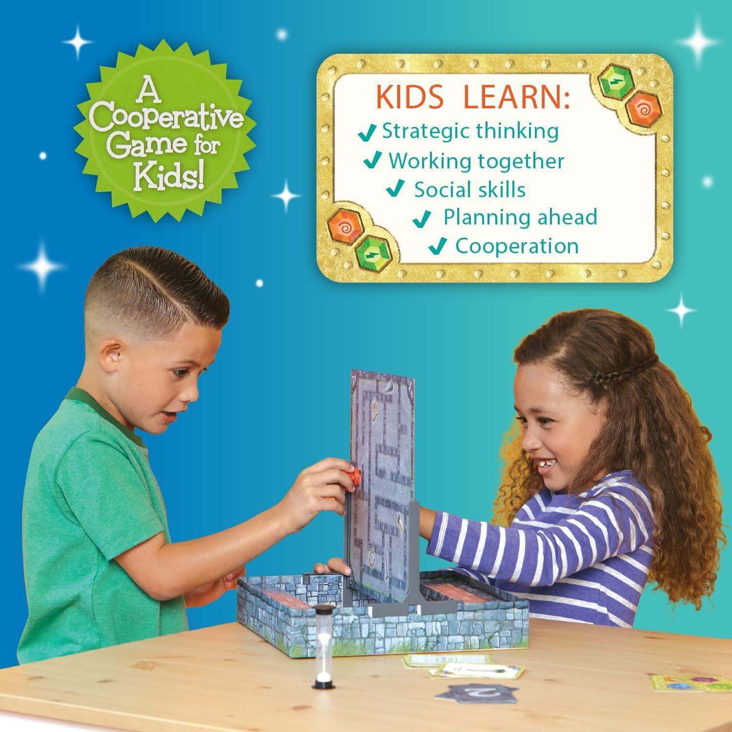 imagePeaceable Kingdom Gnomes at Night A Cooperative Maze Game for 2 to 4 Kids Ages 6