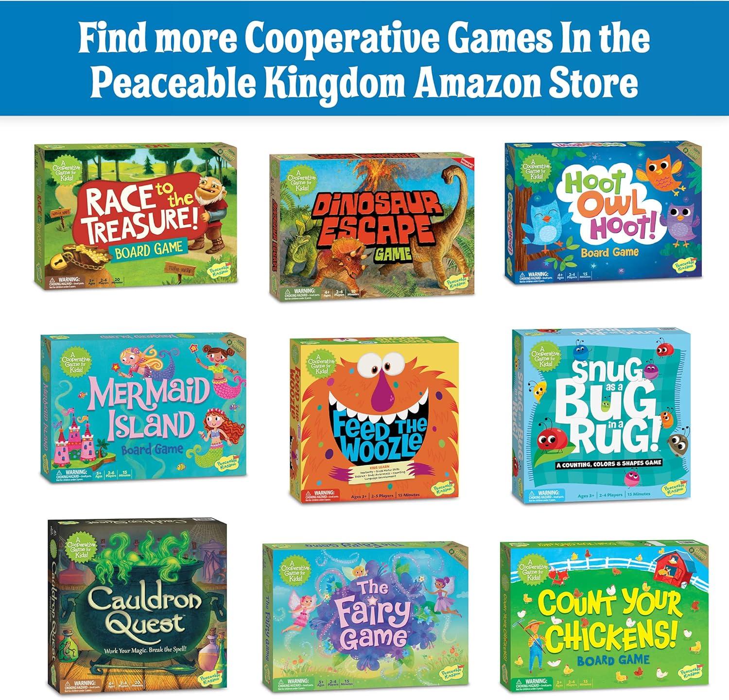 imagePeaceable Kingdom Gnomes at Night A Cooperative Maze Game for 2 to 4 Kids Ages 6