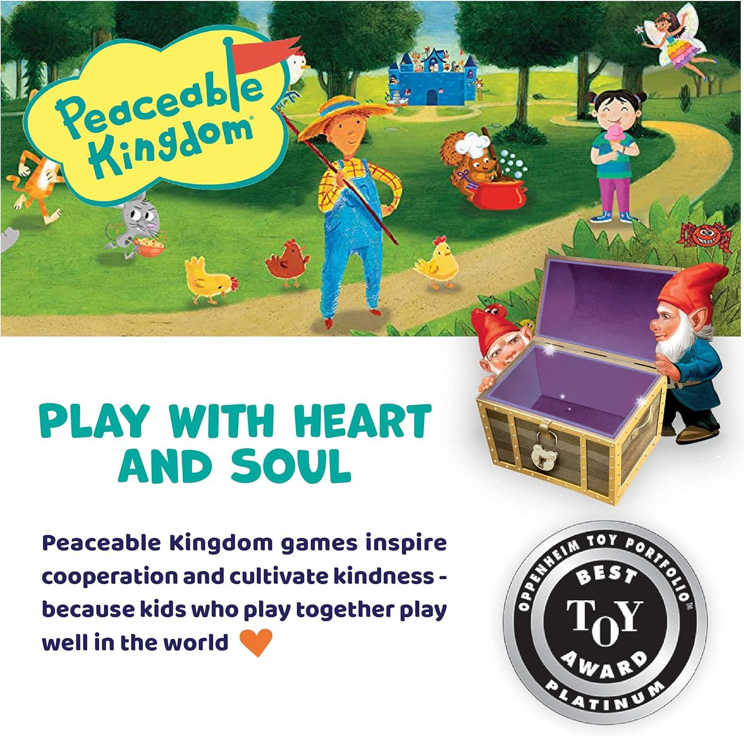 imagePeaceable Kingdom Gnomes at Night A Cooperative Maze Game for 2 to 4 Kids Ages 6