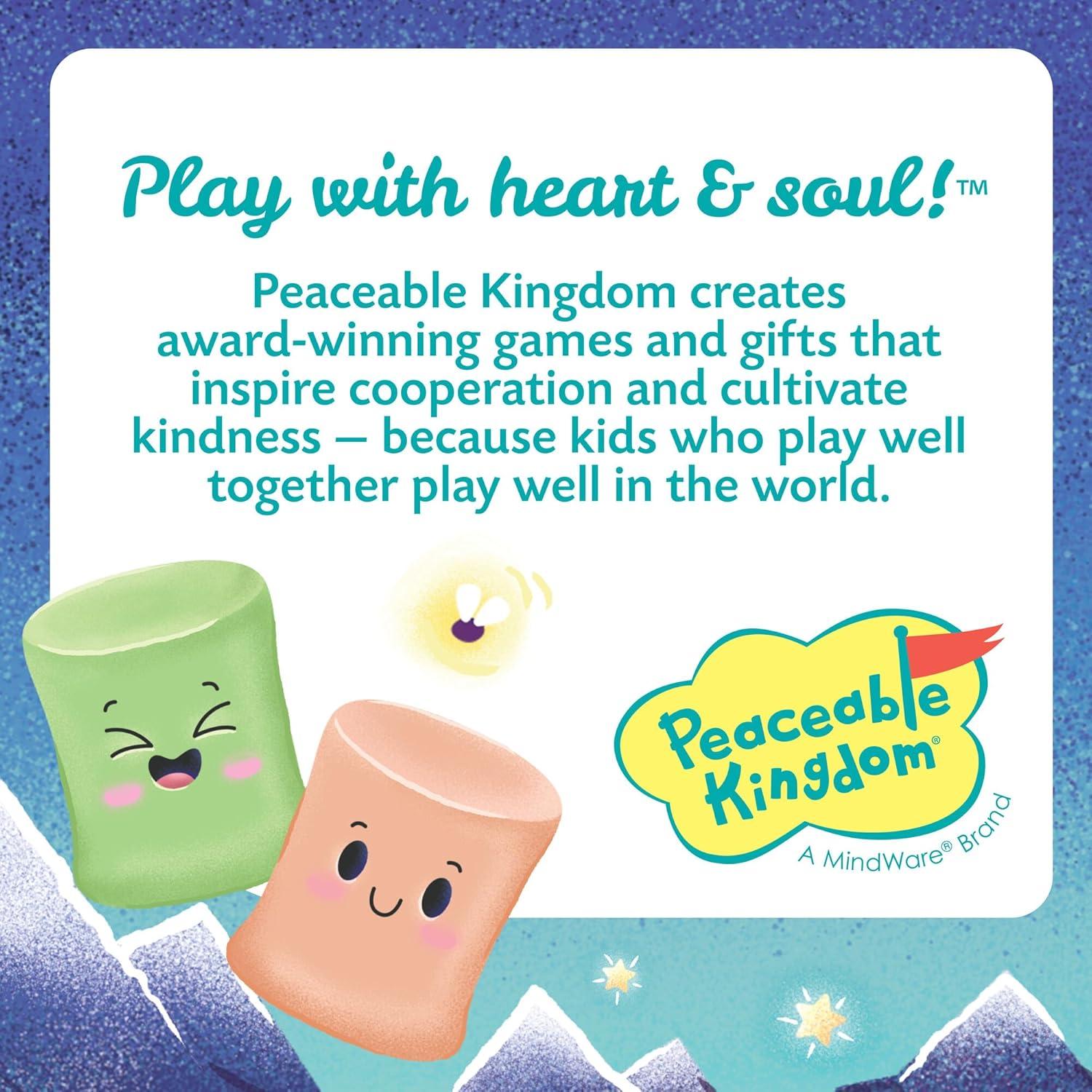 imagePeaceable Kingdom Happy Marshmallow Toddler Game Develops Fine Motor Skills and Color Matching for Kids Ages 2 and Up