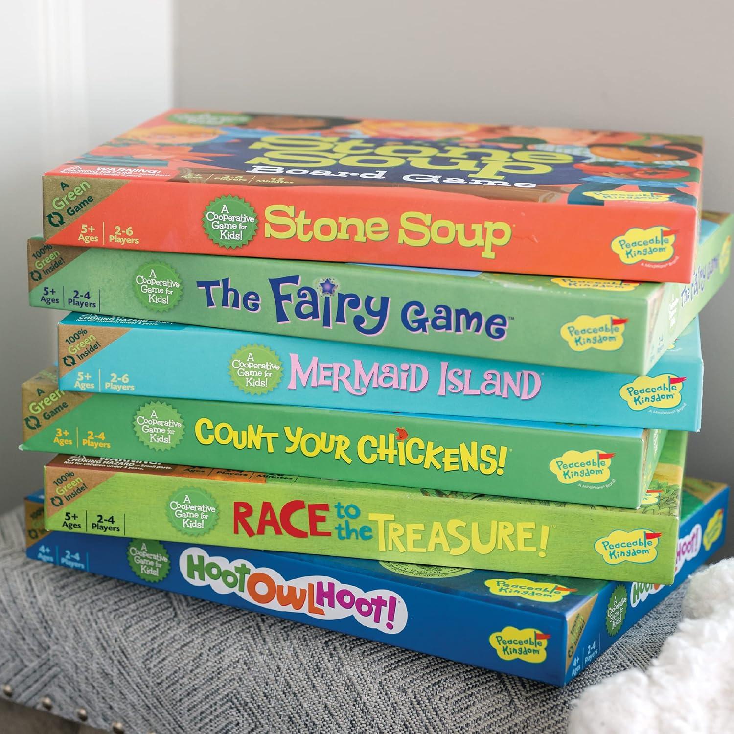 imagePeaceable Kingdom Stone Soup Cooperative Memory Board Game for Kids