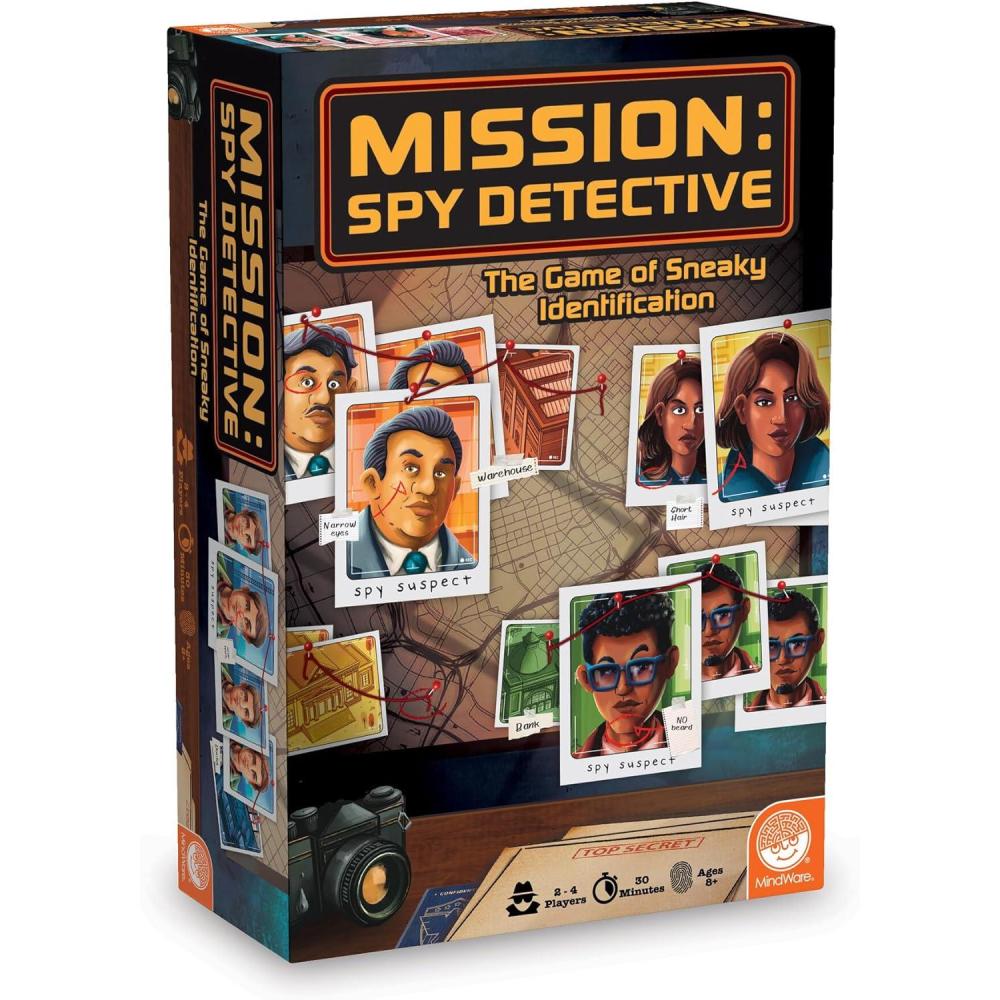 imageMindWare Mission Spy Detective Family Board Game Spy Game for 8 Year Olds and Up