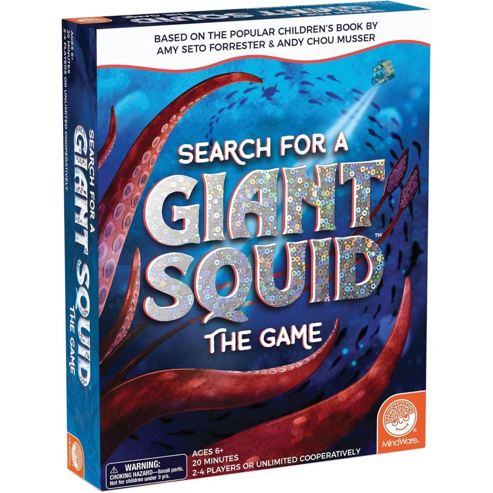 imageMindWare Search for a Giant Squid The Game Based On The Popular Book for 2 to 4 Players