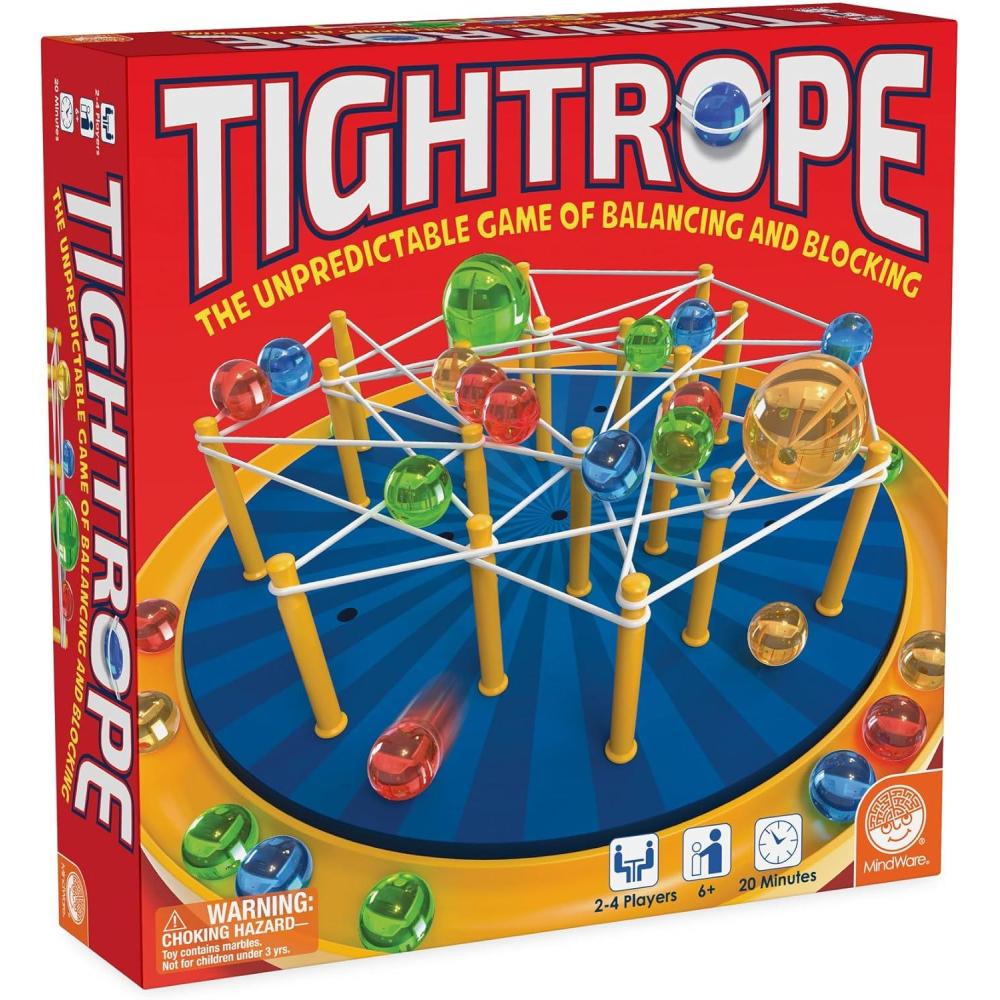imageMindWare Tightrope Strategy Board Game Fun for Classrooms 24 Players 20 Min Play Time Ages 6 ampamp Up