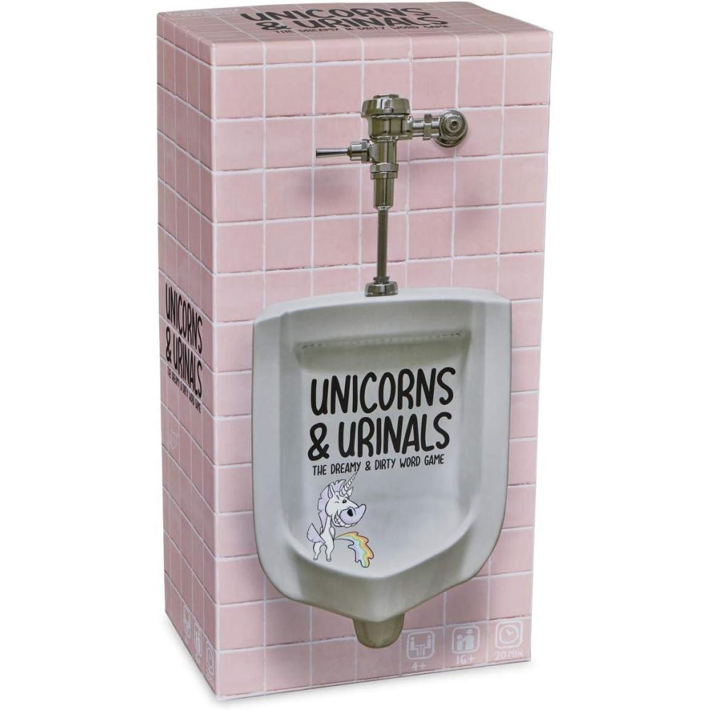 imageShenanigames Adult Party Games Unicorns ampamp Urinals Guess The Word Pair Choose Your own Level of NSFW Adaptable for Work College Parties Bars ampamp Game NightsBase Game