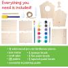 MindWare Make Your Own Birdhouse Kit – Wood Art Kit for Kids – Includes Pre-Cut Wood Pieces and Art Supplies to Assemble and Paint Your Own Bird House – Ages 5 and Up