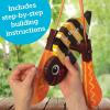 MindWare Make Your Own Bumble Bee Wind Spinner Wood Craft Kit – Build & Decorate for Ages 8 & Up