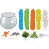 MindWare Make Your Own Dinosaur Habitat – Fun & usable DIY Dino Crafts for Boys, Girls & Teens – Make a Sand-Art Dinosaur Habitat with All Pieces Included – 12 pcs – Ages 6+