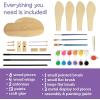 MindWare Make Your Own Ladybug Wind Spinner Wood Craft Kit – Build & Decorate for Ages 8 & Up
