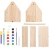 MindWare Make Your Own Tool Box – Craft Kit Includes Wood, Glue, Paint and Brushes – Craft Project for Kids 5 and Up