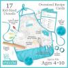 MindWare Playful Chef Deluxe Baking Kit – Set Includes 17 Utensils with Color-Coded Measuring Tools & 5 Healthy Recipes – Ages 4 & up