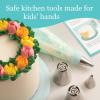 MindWare Playful Chef: Kids Cake Decorating Kit – Includes Pans, Reusable Pastry Bags, Stencils, Recipes amd More